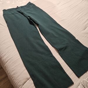 Dear Scarlett Dark Green Straight Leg Pants
